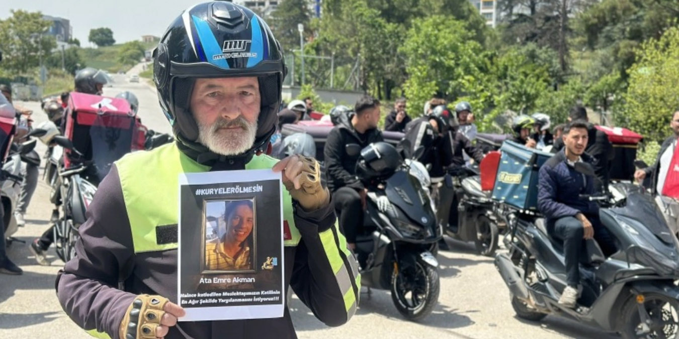 Bursa'da Motokuryeler, Genç Kuryenin Ölümü Sonrası Kontak Kapattı